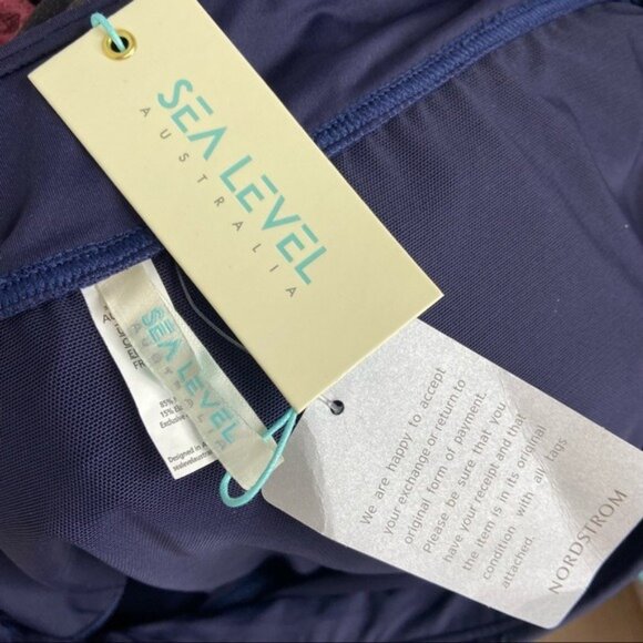 Sea Level Night Sky Blue Essentials Swim Shorts Size 14 NWT - Picture 6 of 7